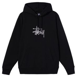 BASIC STUSSY EMBROIDERED HOODIE